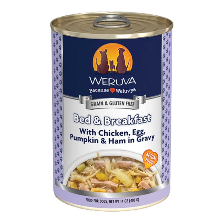 Weruva GF Bed & Breakfast Formula for Dogs 14 oz