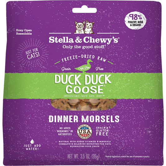 Stella & Chewy's Duck FD Morsels for Cats 3.5 oz
