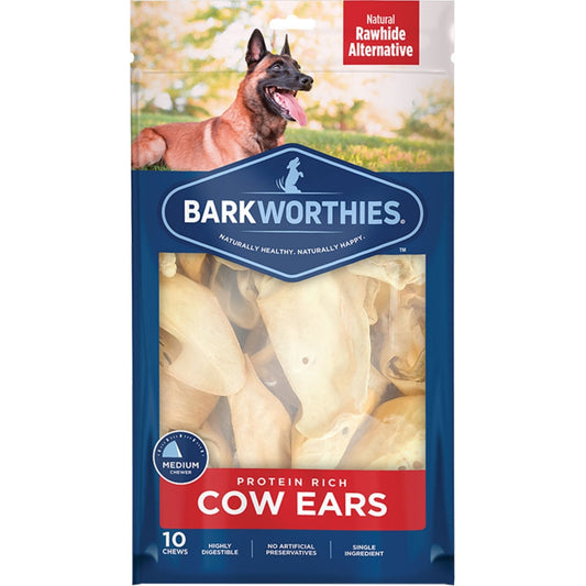 Barkworthies Cow Ears 10 pk