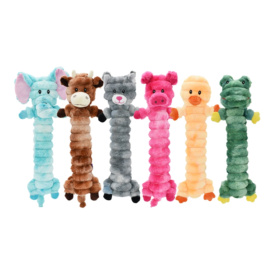 Multipet Crimpy Pals Plush Toy for Dogs