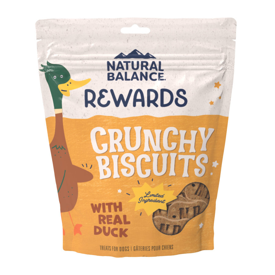 Natural Balance Rewards Crunchy Biscuits Treats for Dogs
