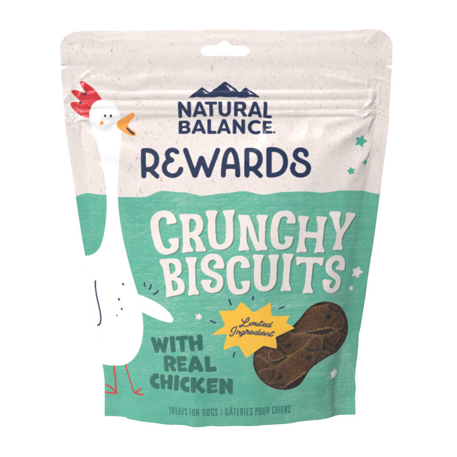 Natural Balance Rewards Crunchy Biscuits Treats for Dogs