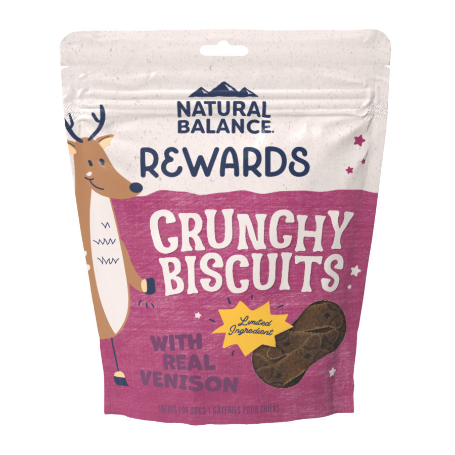 Natural Balance Rewards Crunchy Biscuits Treats for Dogs