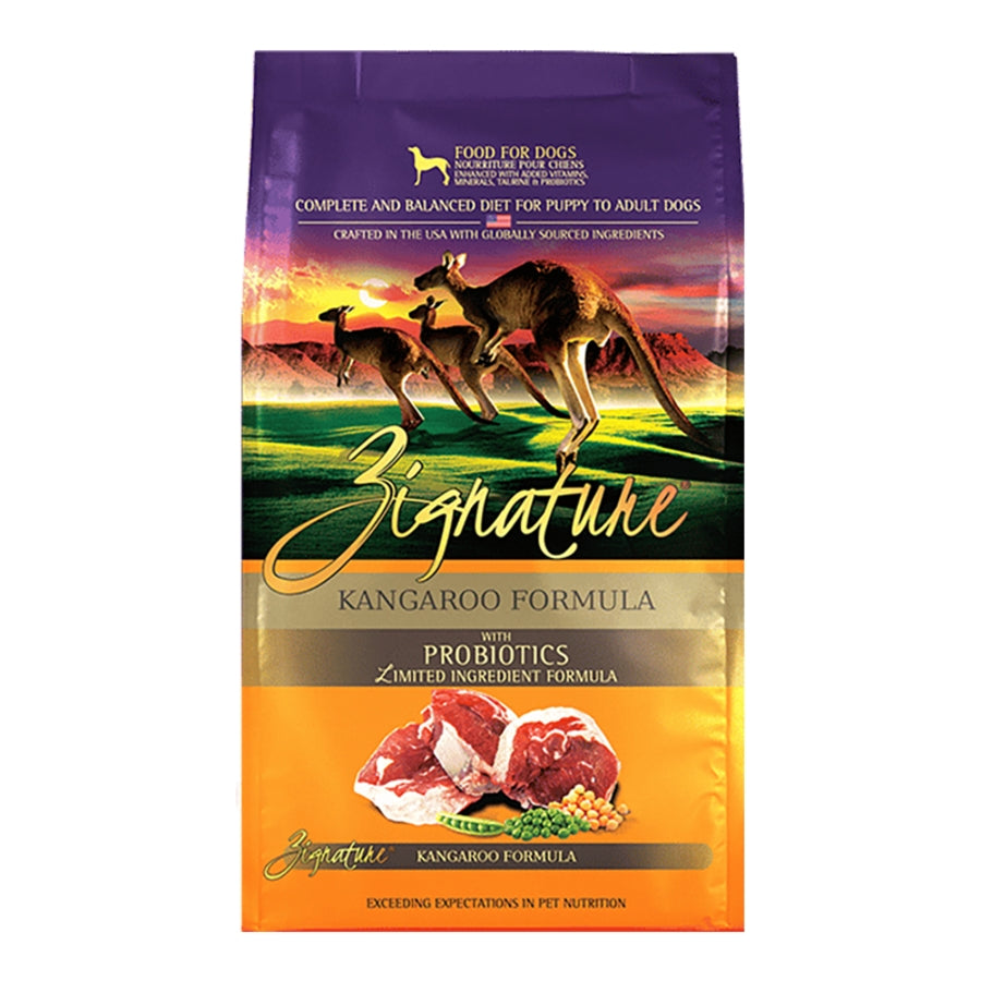 Zignature Dog GF/LI Kangaroo Formula