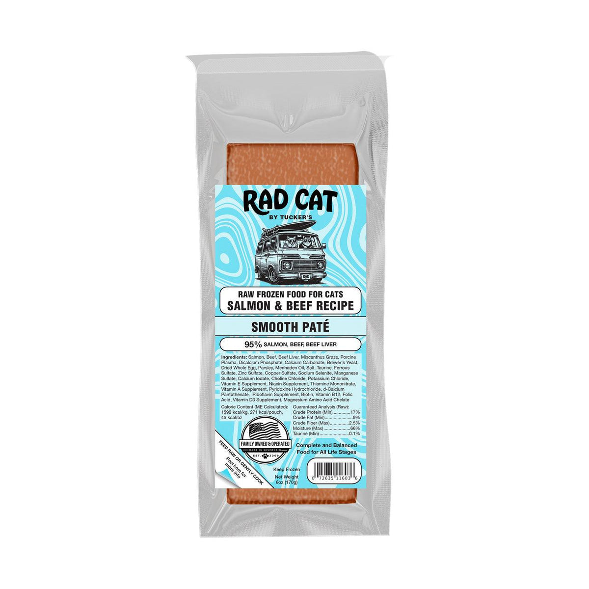 Rad Cat Raw Diet (6oz)