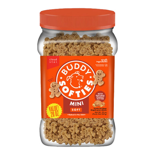 Cloud Star Buddy Softies Peanut Butter Treats 20 oz