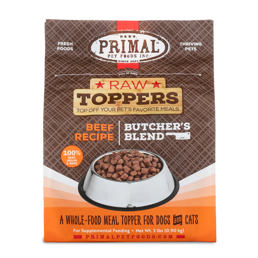 Primal Butcher's Blend Meal Topper (2lb) - Beef