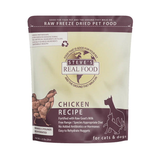 Steve's Real Food FD Formula for Dogs - Chicken 20oz