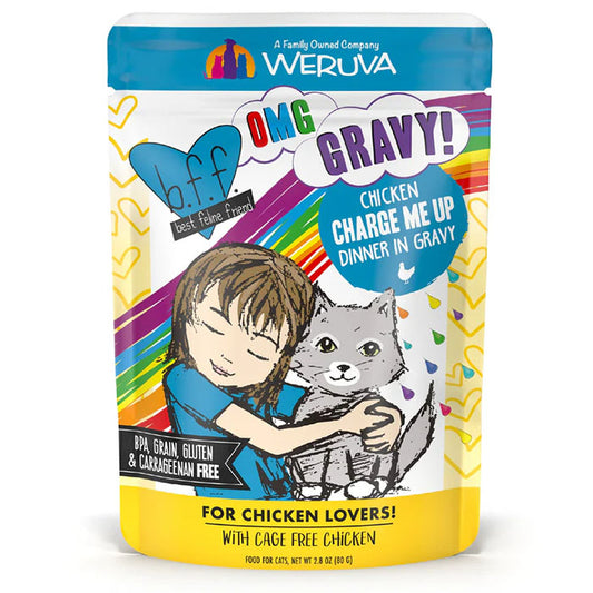 Weruva Chicken Charge Me Up Dinner in Gravy (2.8oz Pouch)