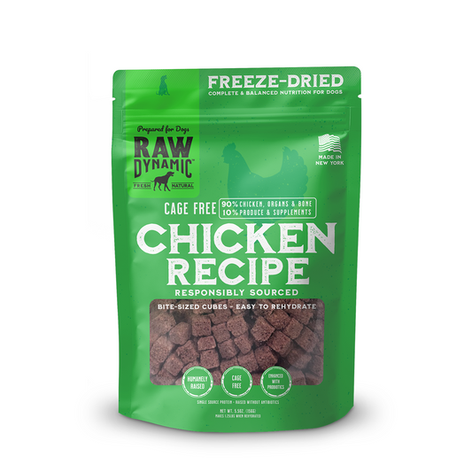 Raw Dynamic FD Dog Food 14 oz - Chicken