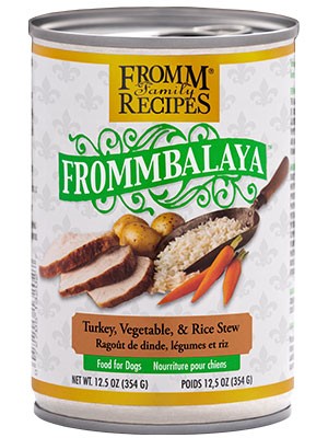 Frommbalaya Turkey, Vegetable, & Rice Stew for Dogs 12.5oz Can