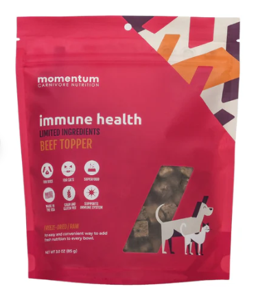 Momentum FD Raw Topper for Dogs and Cats 3.5oz - Beef Liver