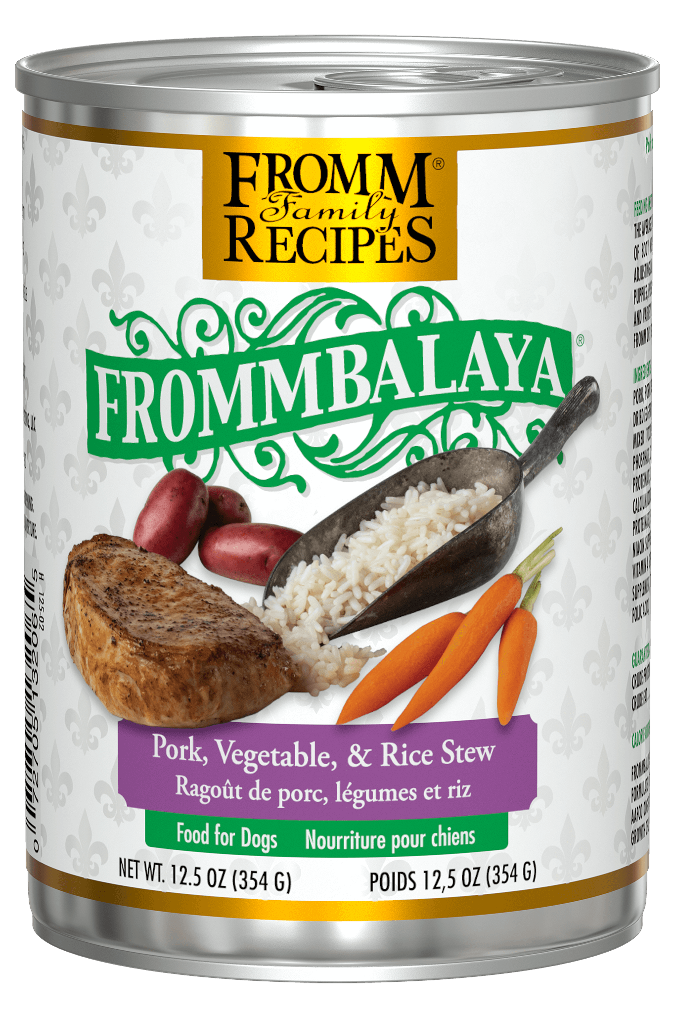 Frommbalaya Pork, Vegetable, & Rice Stew for Dogs 12.5oz Can