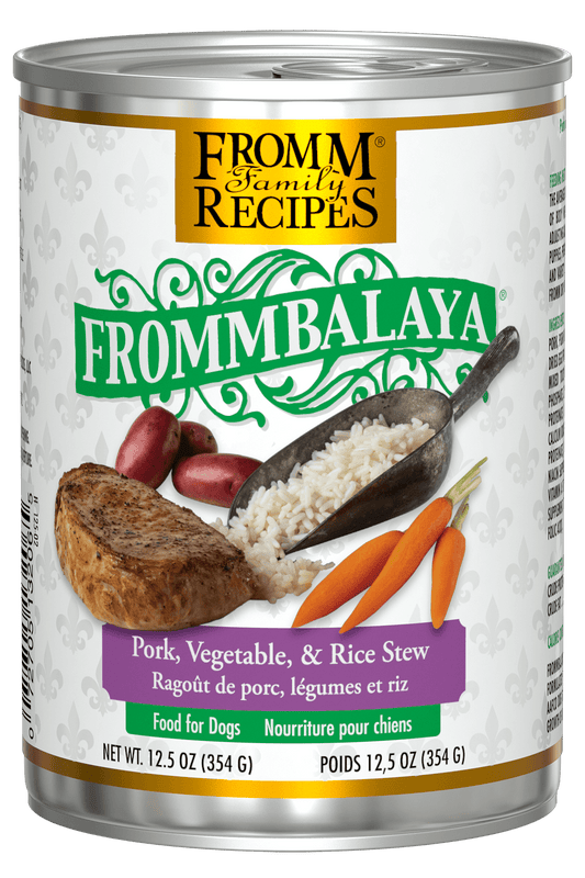 Frommbalaya Pork, Vegetable, & Rice Stew for Dogs 12.5oz Can