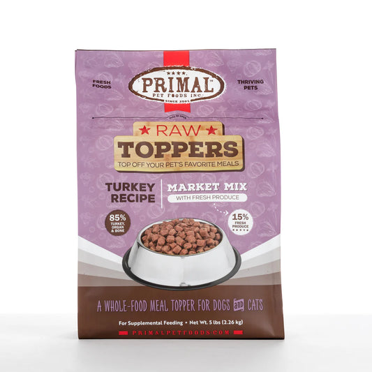 Primal Market Mix Meal Topper (5lb) - Turkey