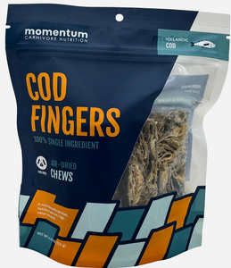Momentum Air Dried Chews Cod Fingers 4oz