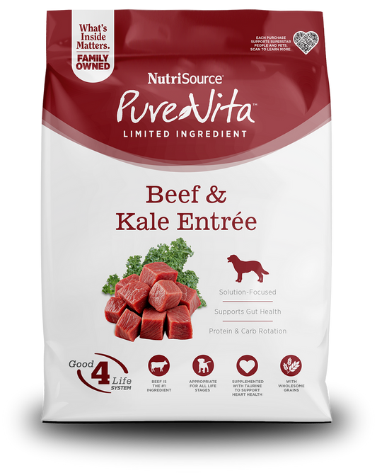 Pure Vita Dog Beef & Kale