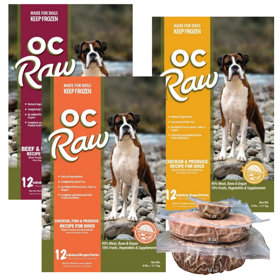 OC Raw Frozen Dog Food