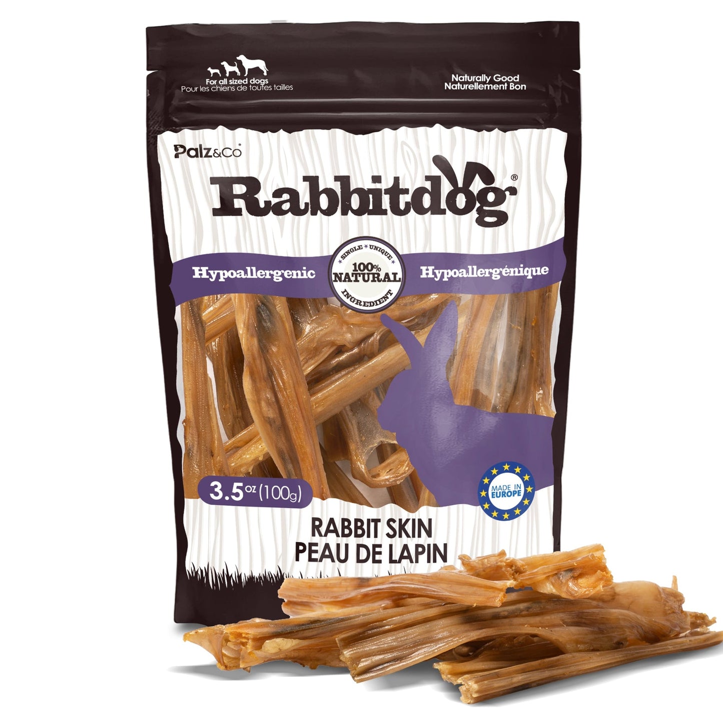 Palz&Co Rabbitdog Rabbit Skin (3.5oz)