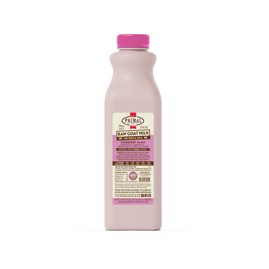 Primal Raw Goat's Milk Cranberry Blast 32oz