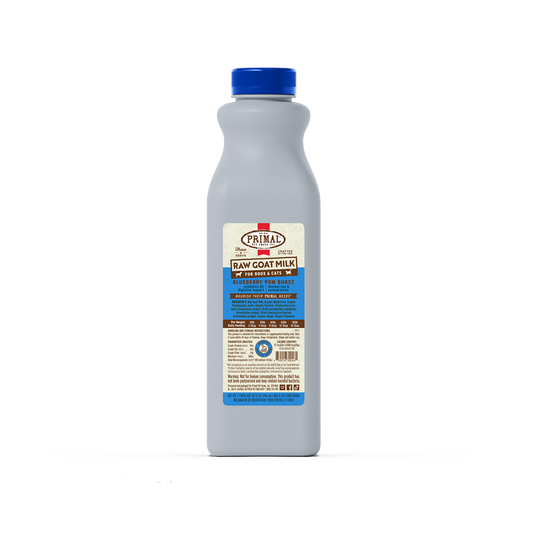 Primal Raw Goat's Milk Blueberry Pom Burst 32oz