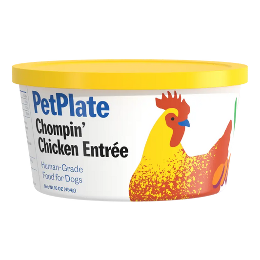 Pet Plate Human Grade Fresh Entree for Dogs (16oz) - Chicken