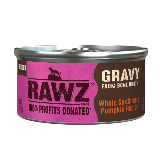 RAWZ Gravy from Bone Broth Whole Sardines and Pumpkin (3 oz)