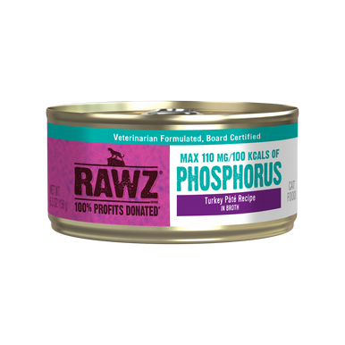 RAWZ Cat Low Phos. Turkey Pate 5.5oz