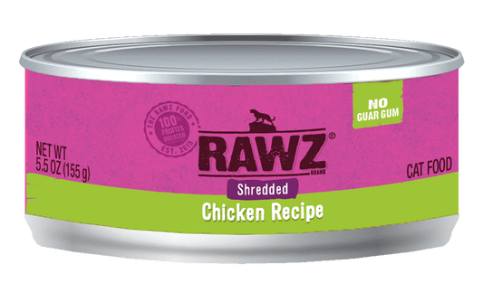 RAWZ Shredded Chicken Recipe for Cats