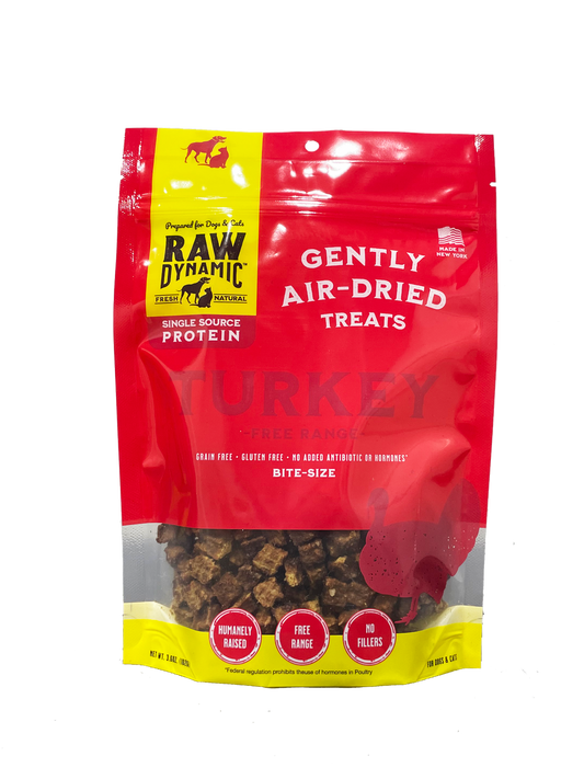 Raw Dynamic Air-Dried Turkey Treat 3.6 oz