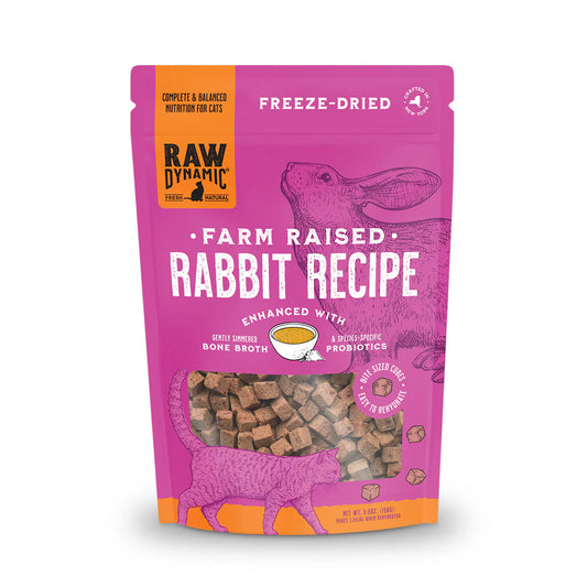 Raw Dynamic FD Cat Food 5.5 oz - Rabbit