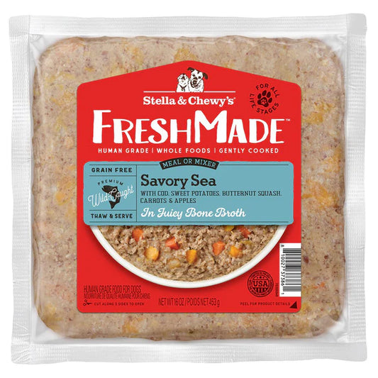 Stella & Chewy Gently Cooked Freshmade (1lb) - Savory Sea