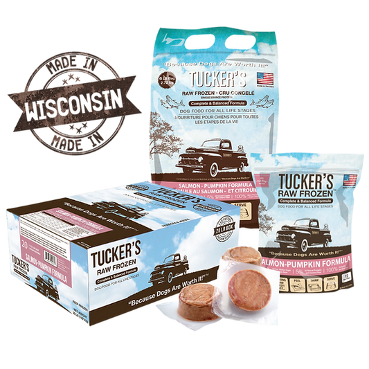 Tucker's Raw Frozen for Dogs - Salmon/Pumpkin (20lb)