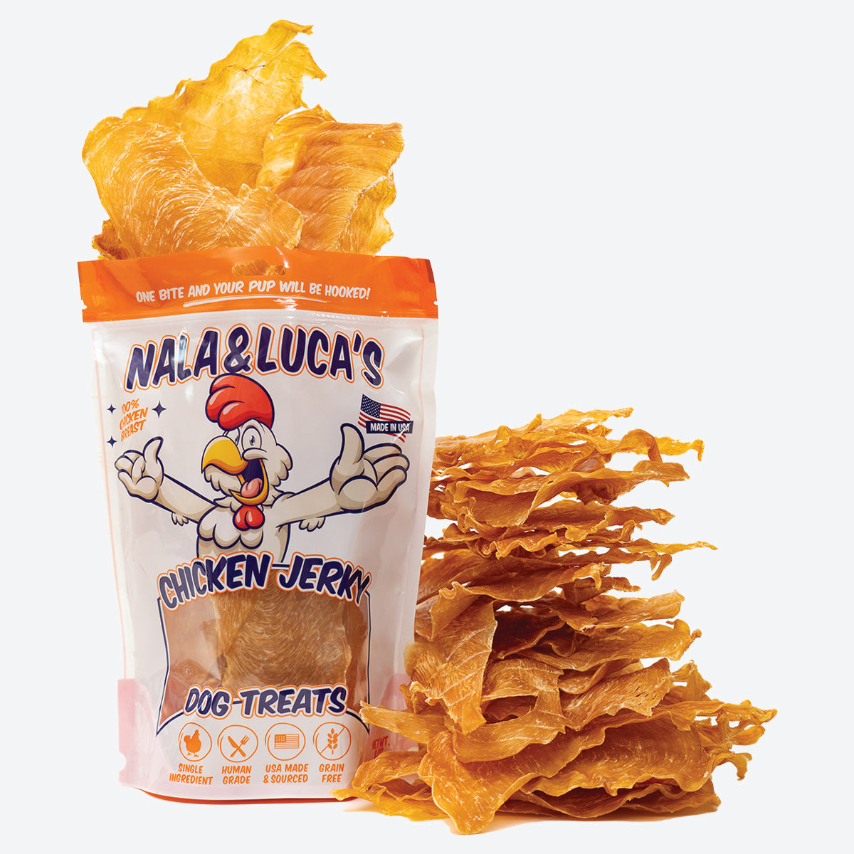 Nala & Luca's Chicken Jerky 5 oz