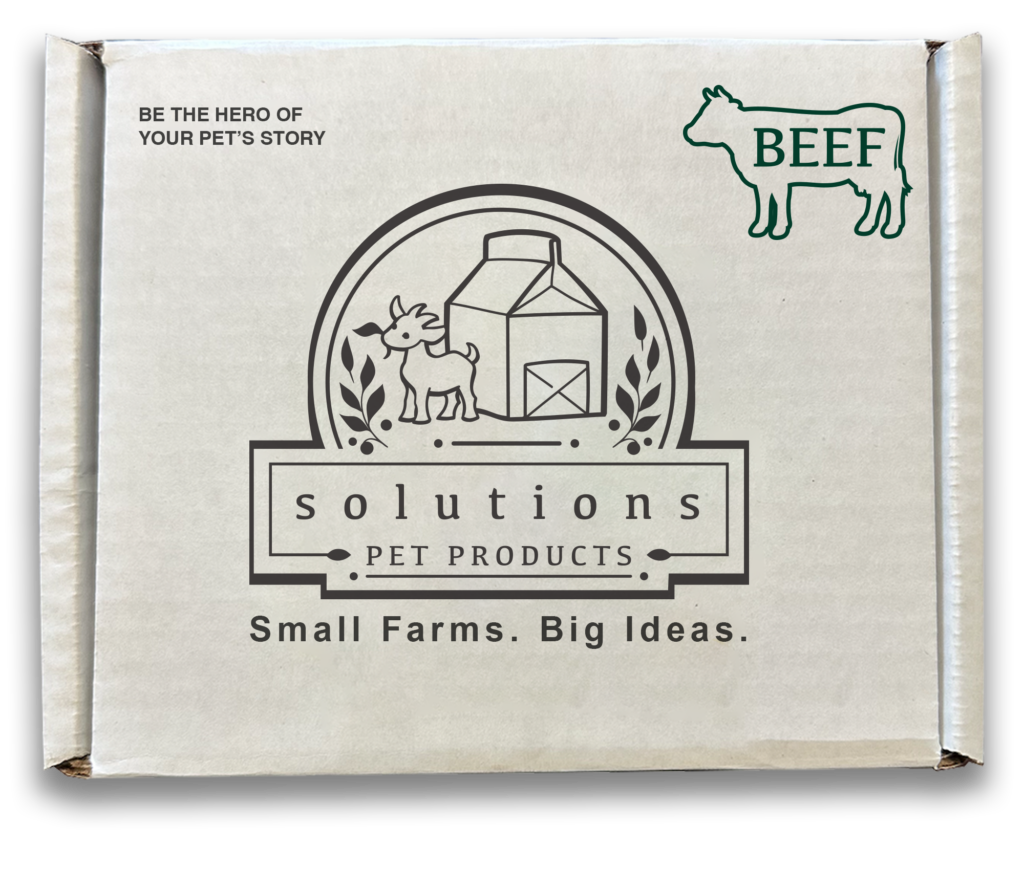 Solutions Pet Products FZN Beef Recipe for Dogs 3lb