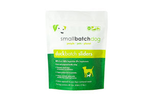 Smallbatch Dog Frozen Duck Patties (6lb)