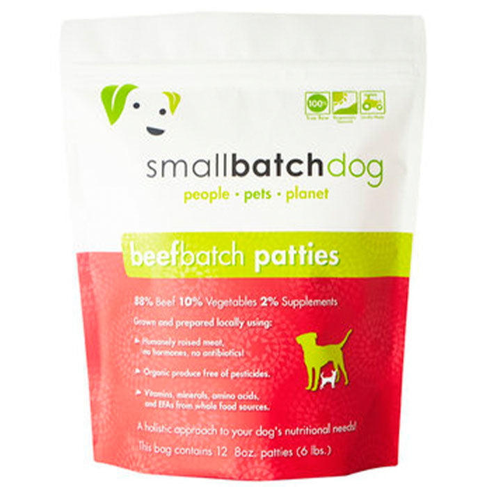 Smallbatch Beefbatch Patties for Dogs