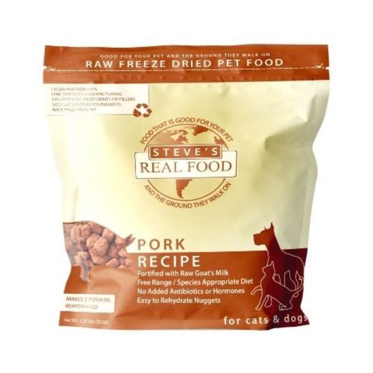 Steve's Real Food FD Formula for Dogs - Pork 20oz