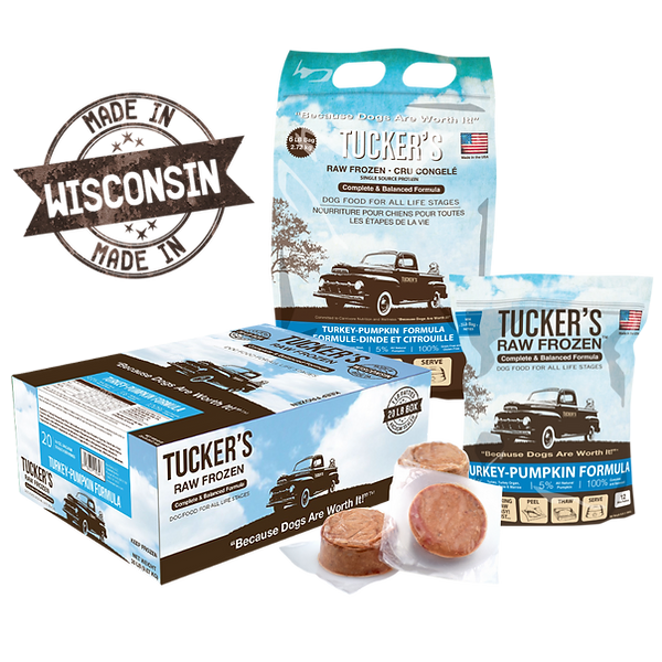 Tuckers Raw Frozen for Dogs - Turkey/Pumpkin