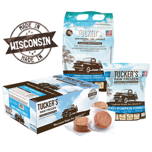 Tuckers Raw Frozen for Dogs - Turkey/Pumpkin