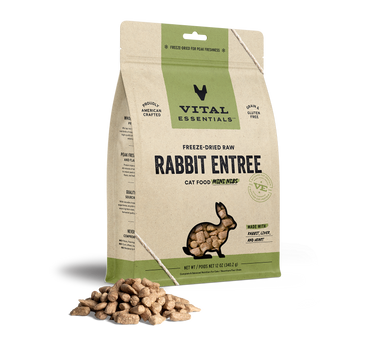 Vital Essentials FD Raw Cat Food Mini Nibs 12 oz