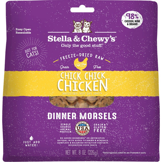 Stella & Chewy's Chicken FD Morsels for Cats 8 oz