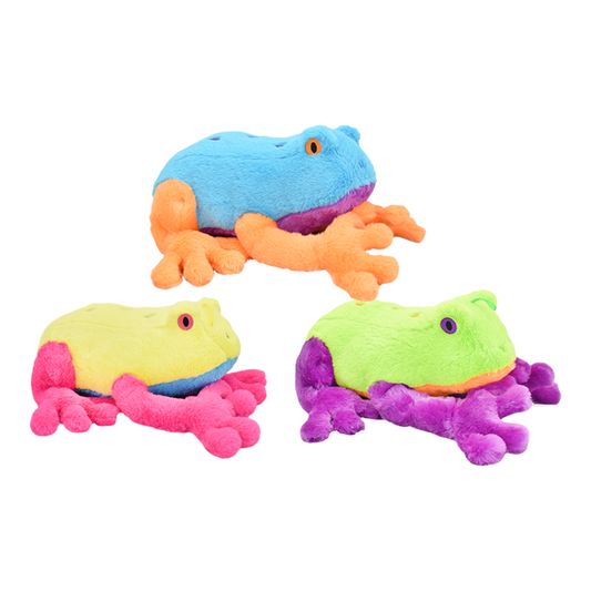 Multipet Frog Plushie for Dogs