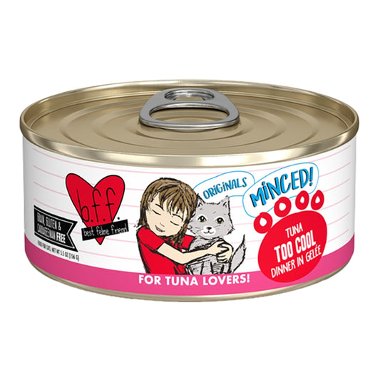 Weruva B.F.F. Originals Tuna Too Cool Dinner in Gelée Minced 5.5oz