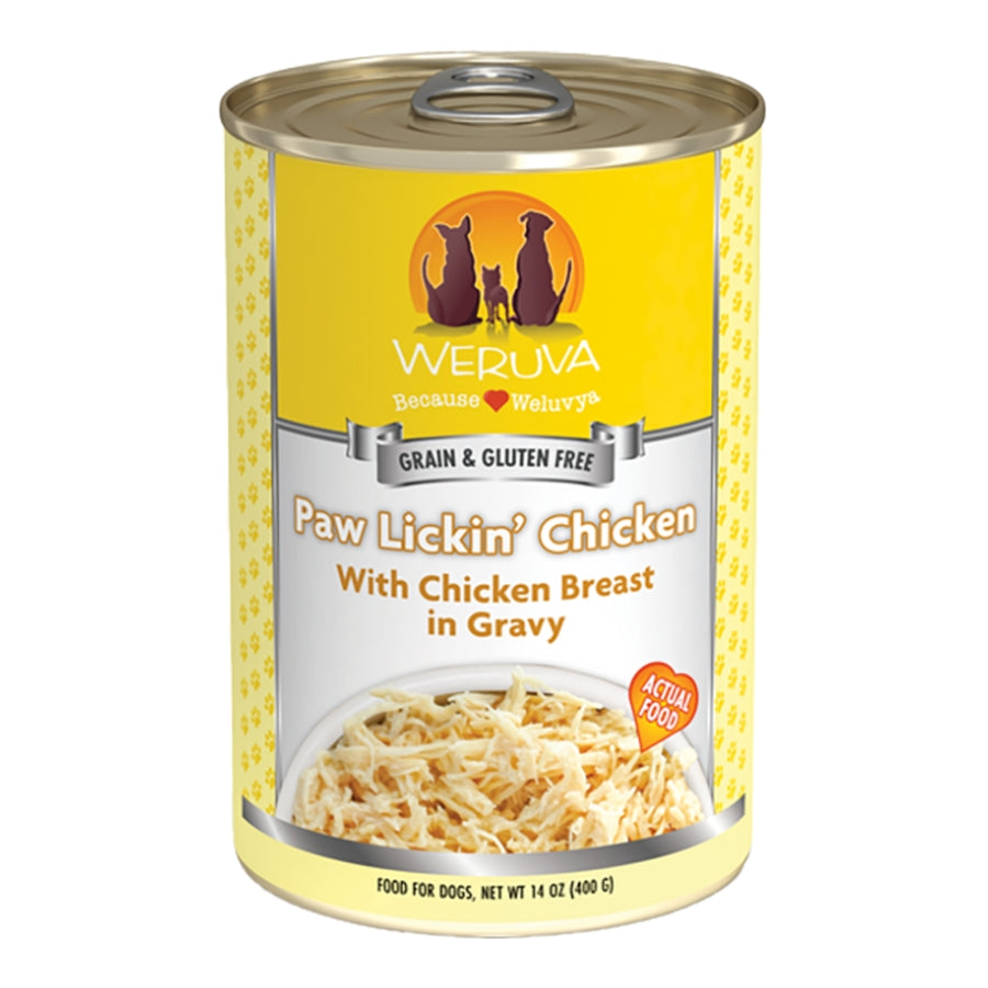 Weruva GF Paw Lickin' Chicken for Dogs 14 oz Can