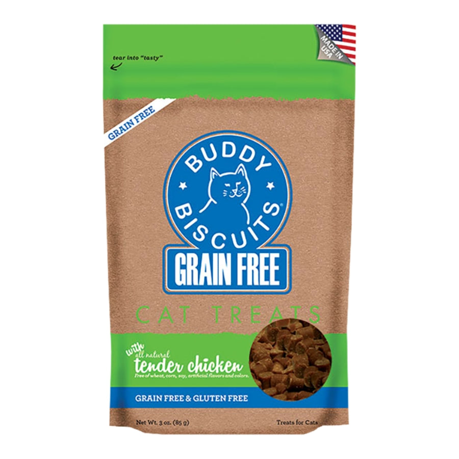 Cloud Star GF Soft Chicken Cat Treats 3oz Pouch