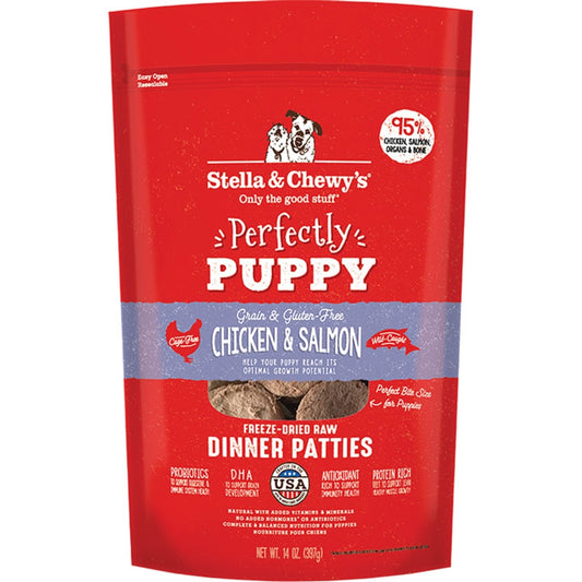 Stella & Chewy's Puppy Chicken & Salmon FD Patties 5.5 oz