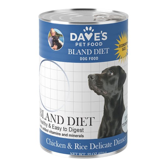 Dave's Dog Chicken & Rice Delicate Dinner (22oz)