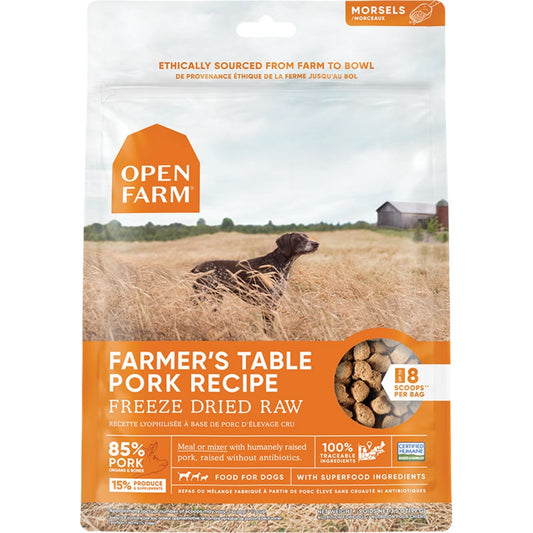 Open Farm FD Raw Morsels for Dogs 3.5oz - Pork