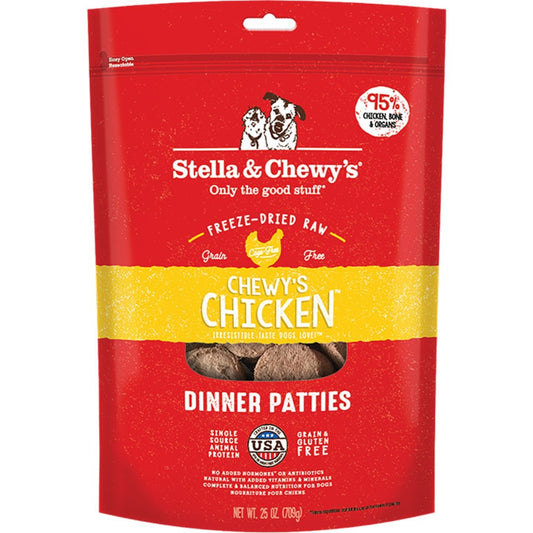 Stella & Chewy's FD Chicken Dinner Patties 25 oz